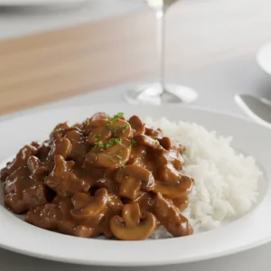 Filetto alla Stroganoff